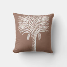 Moderner Vintag-brauner Palmenbaum