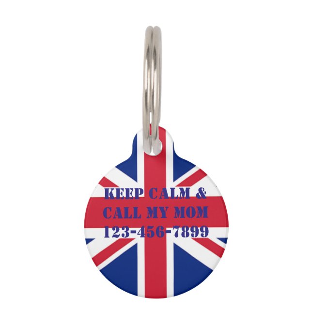 moderner Vintager britischer Gewerkschaft Jack Tiermarke (Vorderseite)