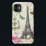 moderner Vintager Franzoseeiffel-Turm Case-Mate iPhone Hülle<br><div class="desc">moderner Vintager Franzoseeiffel-Turm</div>