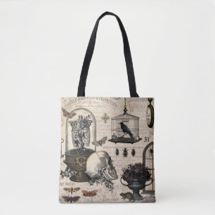 Moderner Vintager Halloween-Garten