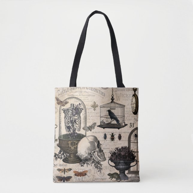 Moderner Vintager Halloween-Garten (Vorderseite)