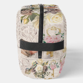 Moderner Vintager künstlerischer botanischer Stil Waschbeutel