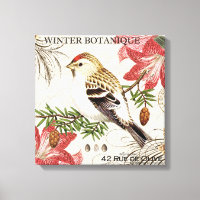 moderner Vintager Wintervogel