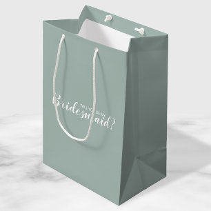 Moderner Vorschlag für eine Personalisierte Brides Mittlere Geschenktüte