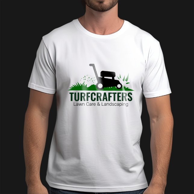 Moderner Wäscheservice Landscaping Mowing Service T-Shirt (Von Creator hochgeladen)