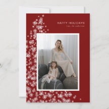 Moderner Weihnachtsbaum aus Schneeflocken