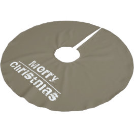 Moderner Weihnachtsfeiertag Polyester Weihnachtsbaumdecke