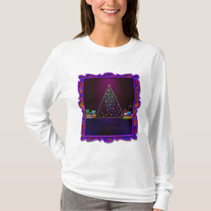 Moderner Weihnachtshoodie T-Shirt