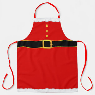 Moderner Weihnachtsmann Santa Claus Schürze