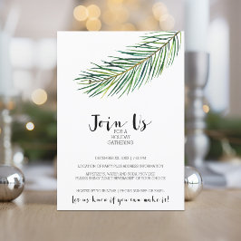 Moderner Weihnachtsmarkt Einladung