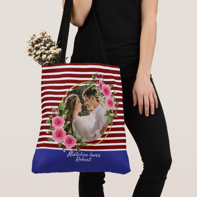 Modernes 2 Foto | Red & Blue Happy Valentines Gift (Von Nahem)