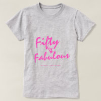 Modernes 50 fabelhaftes Individuelle Name 50. Gebu