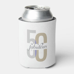 Modernes 50. Geburtstag Elegant & Fabulous Dosenkühler