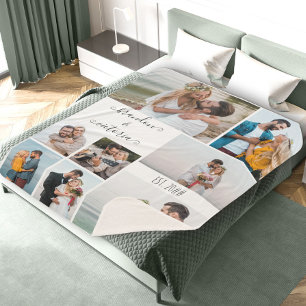 Modernes 8-Foto Collage Elegantes Script Personali Sherpadecke