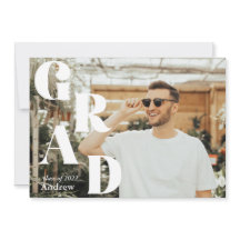 Modernes Abschluss Ankündigung Grad Party