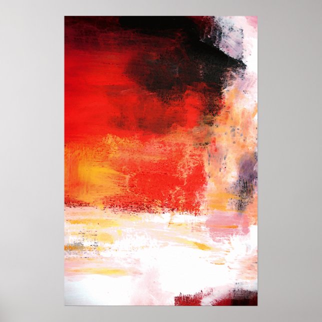 Modernes Abstrakt Art Poster - Minimalistische Kun (Vorne)