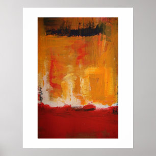 Modernes Abstrakt Art Poster - Minimalistische Kun