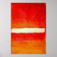 Modernes Abstrakt Art Poster - Rothko Style