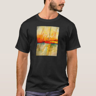 Modernes Abstrakt-expressionistisches Gemälde T-Shirt