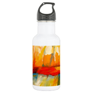 Modernes Abstrakt-expressionistisches Gemälde Trinkflasche