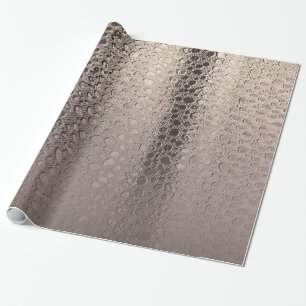 Modernes Abstrakt Glam Silver Rosa Blush Rose Gold Geschenkpapier
