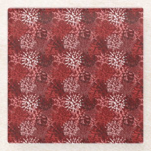 Modernes Abstrakt Glasuntersetzer