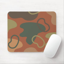 Modernes abstrakt in Naturfarben Grün braun