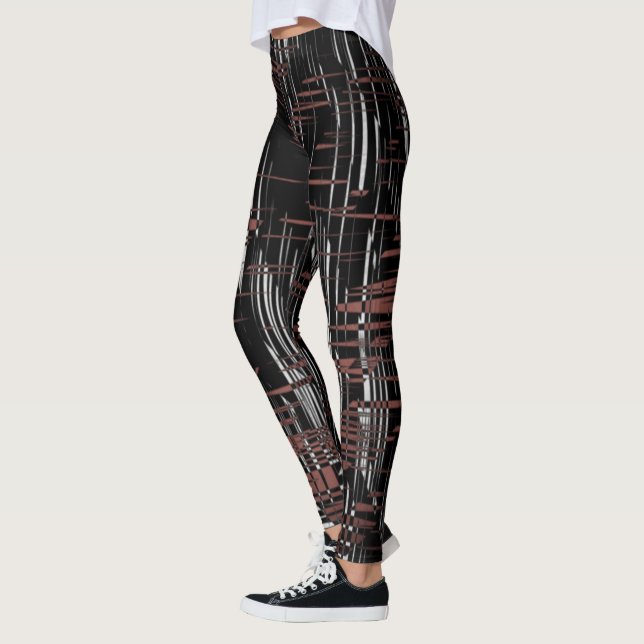Modernes Abstrakt Leggings (Links)