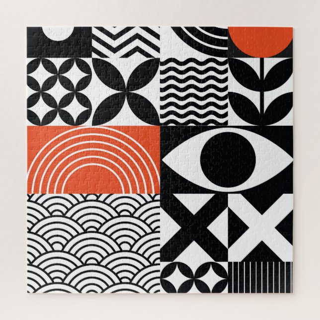 Modernes Abstrakt: Leinwand für künstlerisches Des Puzzle (Vertikal)