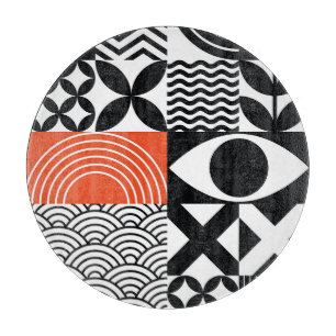 Modernes Abstrakt: Leinwand für künstlerisches Des Schneidebrett