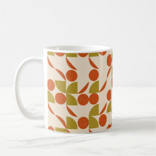 Modernes, abstrakt nahtloses geometrisches Muster Kaffeetasse