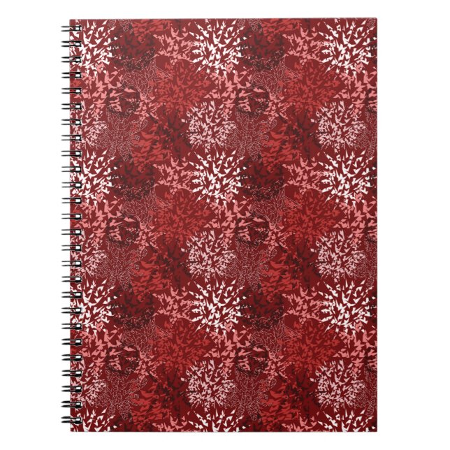 Modernes Abstrakt Notizblock (Vorderseite)