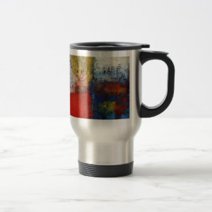 Modernes Abstrakt Reisebecher