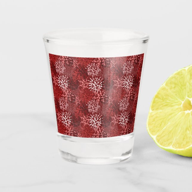 Modernes Abstrakt Schnapsglas (Vorderseite)