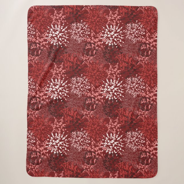 Modernes Abstrakt Sherpadecke (Vorderseite)