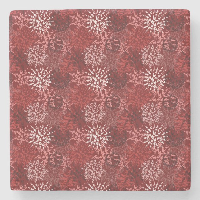 Modernes Abstrakt Steinuntersetzer (Vorderseite)