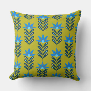 Modernes Abstraktes Blumenkissendesign Kissen