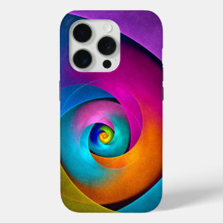 Modernes Abstraktes Blumenmuster Rosa Blaues Muste Case-Mate iPhone Hülle