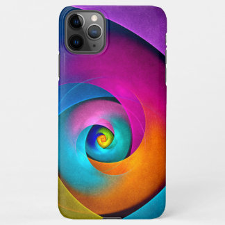 Modernes Abstraktes Blumenmuster Rosa Blaues Muste iPhone 11Pro Max Hülle