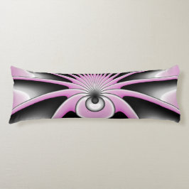 Modernes Abstraktes Crazy Fraktal Art Muster Seitenschläferkissen