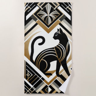 Modernes, Abstraktes Dekorationstücher von Cat Bea Strandtuch