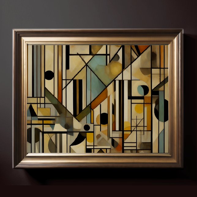 Modernes abstraktes Design 4:5 Poster (Von Creator hochgeladen)