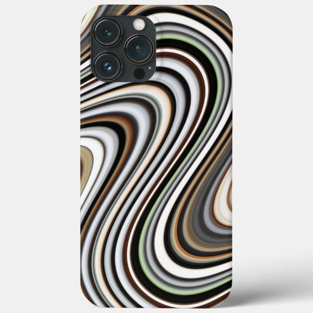 Modernes Abstraktes Design Case-Mate iPhone Hülle (Rückseite)