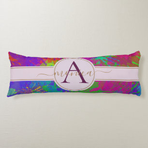 Modernes, Abstraktes Design der Gefärbte Krawatte Seitenschläferkissen