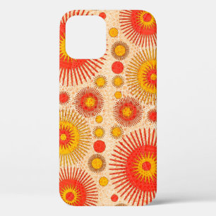 Modernes abstraktes Design mit floralen und  Case-Mate iPhone Hülle