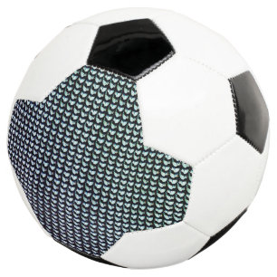 Modernes abstraktes Digitalmuster-Design 1236 Fußball