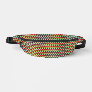 Modernes abstraktes Digitalmuster-Design 1249 Bauchtasche