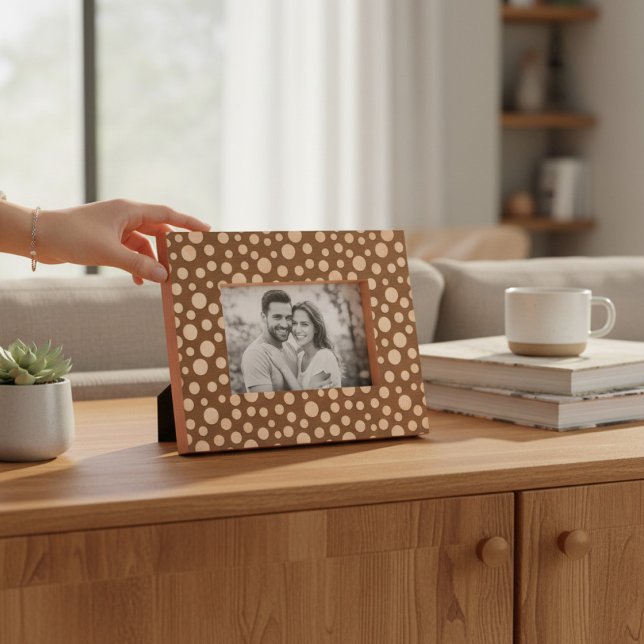 Modernes Abstraktes Dot-Muster Geätzte Rahmen (Von Creator hochgeladen)