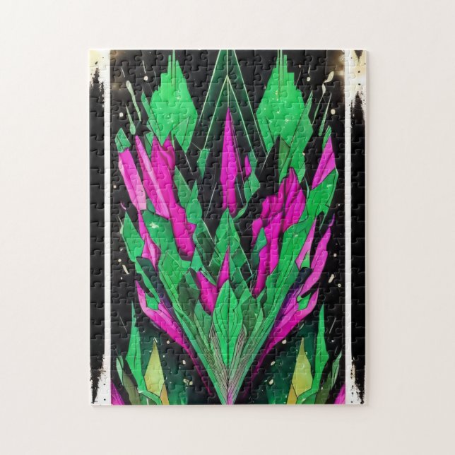 Modernes Abstraktes Elegance Puzzle - 252 Stück (Vertikal)