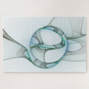 Modernes Abstraktes Fraktal Puzzle